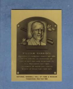 1981-83 Metallic Hall of Fame Plaque Cards Set