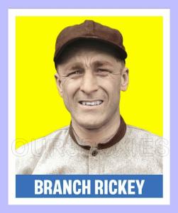 Branch Rickey Baseball Card - St. Louis Browns