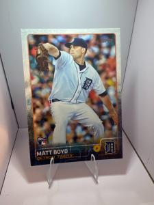 2015 Topps Update Matt Boyd #US332 Rookie Card
