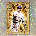 Waite Hoyt Holographic Signed Short Print Card