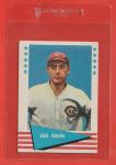 1961 Fleer Eddie Roush Baseball Card #72