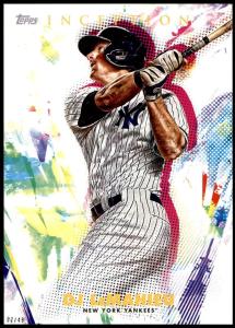 DJ LeMahieu 2020 Topps Inception #43 /49 Yankees