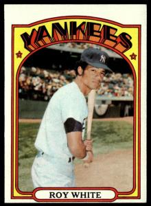 1972 Topps Roy White Yankees Card #340