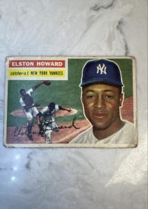 Elston Howard 1956 Topps Baseball Card #208