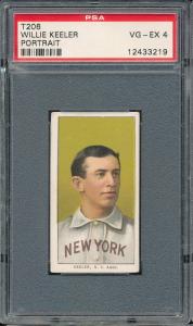 T206 Willie Keeler Portrait PSA 4 Card