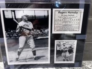 Rogers Hornsby Hall of Fame Stats and Images