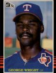 1985 Donruss George Wright Baseball Card #256