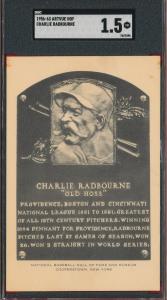 SGC 1.5 Charlie Radbourne 1956-1963 Baseball Card