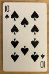 1978 Babe Ruth 10 of Spades Playing Card