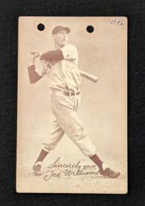 1947-66 Exhibits Ted Williams #9 Red Sox Card