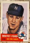 1953 Topps Whitey Ford Yankees Card #207