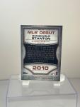 2016 Topps Giancarlo Stanton MLB Debut Bronze Card