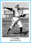 Cy Young Baseball Trading Card - B&W Series