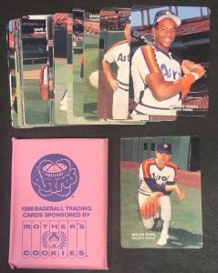 1988 Houston Astros Vintage Baseball Card Set