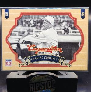 2012 Panini Cooperstown Charles Comiskey Card