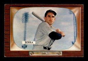 1955 Bowman Yogi Berra Baseball Card #168