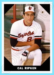 Cal Ripken Jr. Art Card - Baltimore Orioles 1960s