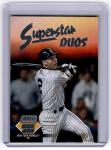 2021 Mariano Rivera Derek Jeter Yankees Card #SD-11