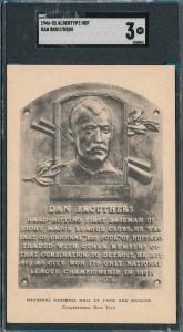 SGC 3 Big Dan Brouthers 1946-1952 Albertype Card