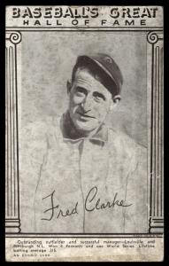 1948 Hall of Fame Exhibits Baseball #5 Fred Clarke