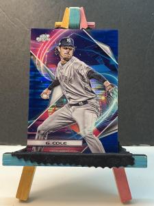 2022 Topps Chrome Gerrit Cole Blue Moon Refractor
