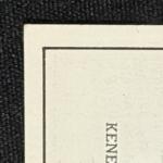 Kenesaw M Landis 1950 Callahan Baseball Card