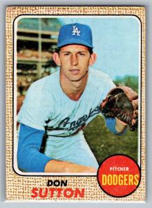 1968 Topps Don Sutton #103 HOF Card