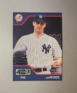 2002 Upper Deck Andy Pettitte Yankees Card