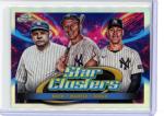 2025 Topps Chrome Cosmic Triple Star Clusters Yankees