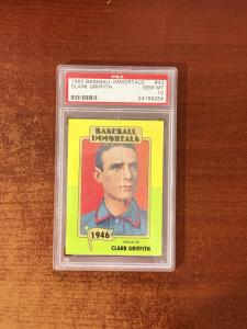 1980 Clark Griffith #43 Cubs PSA 10 Card