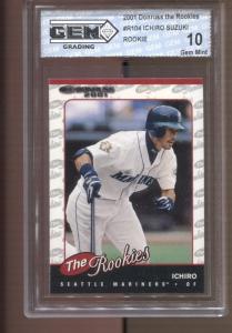 2001 Ichiro Suzuki Donruss Rookies #R104 Gem Mint