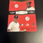 2004 Donruss Jeter Posada Williams Throwback Card