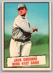 1961 Topps #407 Jack Chesbro Sports Card