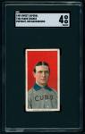1909-11 T206 Frank Chance Cubs Card Red Background