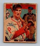 1934-36 Diamond Stars Paul Waner HOF Baseball Card