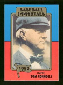 1980 SSPC Baseball Immortals Tommy Connolly Card