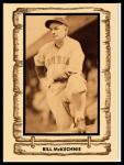 1982 Cramer Baseball Legends Bill McKechnie Card