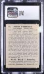 1939 Play Ball Hank Greenberg Card #56