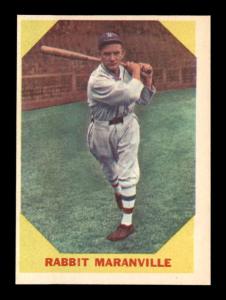 1960 Fleer #21 Rabbit Maranville Baseball Card