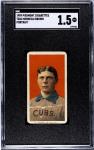 1909 T206 Mordecai Brown Chicago Cubs Card
