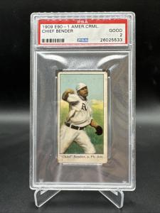 Chief Bender 1909 E90-1 Sports Card - Hall of Fame