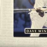 2001 Donruss Elite Dave Winfield Baseball Card SP/100
