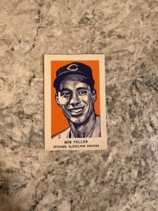 Bob Feller 1952 Wheaties Portrait Cut Out Card