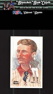 1980 Perez-Steele Hall of Fame John Ward #/10000