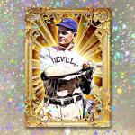 Elmer Flick Holographic Golden Icon Card 01/10