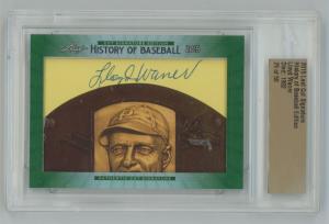 Lloyd Waner 2015 Leaf Cut Signature Card /50