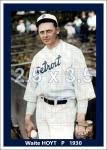 Waite Hoyt 1930 Detroit Tigers Sports Card