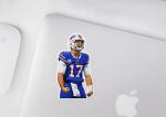Josh Allen Buffalo Bills Vinyl Sticker Sheet
