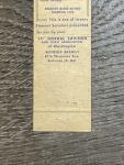 1959 Famous Senators Goose Goslin Matchbook Cover