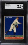 1933 Goudey Earl Combs #103 Sports Card